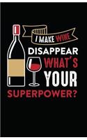 I Make Wine Disappear, What's Your Superpower?