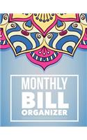 Monthly Bill Organizer: Mandala Design With Calendar 2018-2019 Weekly Planner, Bill Planning, Financial Planning Journal Expense Tracker Bill Organizer Notebook Business Mo(29 Monthly Bill Planner Organizer)