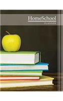 Homeschool Planner: Student Learning Homeschooling Monthly Checklist Assignment Log Notebook Study & Teaching Organizer Journal Lesson Planner Books and Apple Design(5 Lesson Plan and Record Log Book)