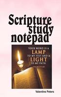 Scripture Memo pad: Teach yourself the Bible with Ease