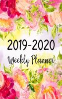 2019-2020 Weekly Planner: Two Years January 2019 to December 2020 Daily Weekly Monthly Calendar Planner with to Do List