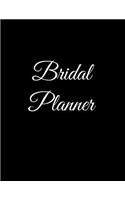 Bridal Planner: A Simple & Large Wedding Planning Notebook
