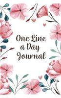 One Line a Day Journal