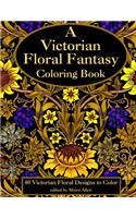 Victorian Floral Fantasy Coloring Book