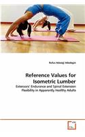 Reference Values for Isometric Lumber