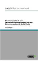 Exkursionsprotokoll vom Geflügelschlachthof Wiesenhof und dem Schweinemastbetrieb Große Macke