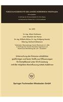 Untersuchung Der Emission Schädlicher Gasförmiger Und Fester Stoffe Aus Ölfeuerungen Für Dampfkessel Unter 10 T/H Leistung Und Der Möglichen Beeinflussung Mittels Additiven