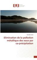 Elimination de la Pollution Métallique Des Eaux Par Co-Précipitation: (Omn.Univ.Europ.)