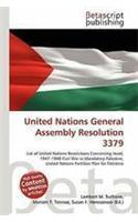 United Nations General Assembly Resolution 3379