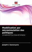 Modélisation par microsimulation des politiques