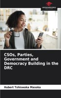 CSOs, Parties, Government and Democracy Building in the DRC