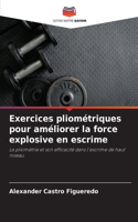 Exercices pliométriques pour améliorer la force explosive en escrime