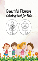 Beautiful Flowers Coloring Book for Kids