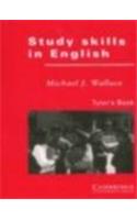 Study Skills in English: Tutor Book