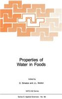 Properties of Water in Foods