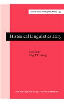 Historical Linguistics 2013