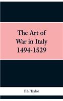 Art of War in Italy 1494-1529