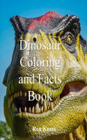 Dinosaur Coloring and Facts Book