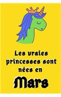 Les Vraies Princesses Sont Nées en Mars