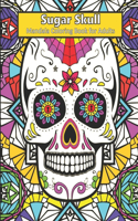 Sugar Skull Mandala Coloring Book For Adults