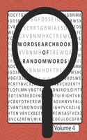 Word Search Book Of Random Words Volume 4