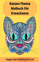 Katzen-Thema Malbuch Für Erwachsene