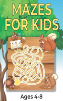 Mazes For Kids Ages 4-8