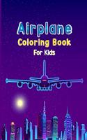 Airplane Coloring Book For Kids