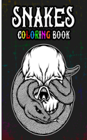 Snakes Coloring Book