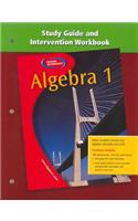 Algebra 1, Study Guide and Intervention Workbook