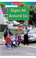 Storytown: Ell Reader Teacher's Guide Grade 2 Signs All Around Us