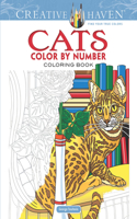 Creative Haven Cats Color by Number Coloring Book