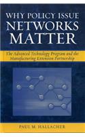 Why Policy Issue Networks Matter