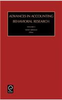 Advances in Accounting Behavioral Research