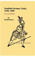 Scottish-German Links, 1550-1850. Second Edition