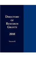 Directory of Research Grants 2010 Volume 2