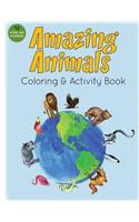 Amazing Animals Coloring and Activity Book