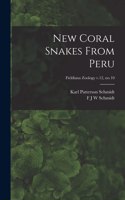 New Coral Snakes From Peru; Fieldiana Zoology v.12, no.10