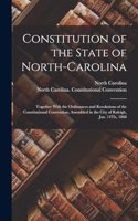 Constitution of the State of North-Carolina