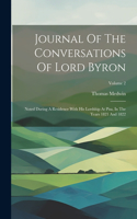 Journal Of The Conversations Of Lord Byron