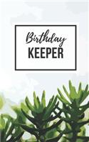 Birthday Keeper