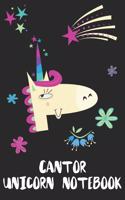 Cantor Unicorn Notebook