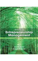 Patterns of Entrepreneurship Management