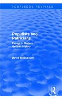 Populists and Patricians (Routledge Revivals)