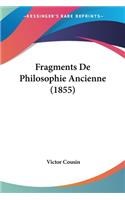 Fragments De Philosophie Ancienne (1855)