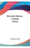 Ricerche Storico-Critiche (1814)