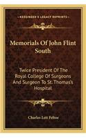 Memorials of John Flint South