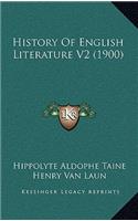 History Of English Literature V2 (1900)