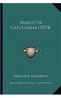 Analecta Catulliana (1874)