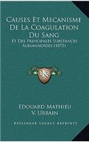 Causes Et Mecanisme De La Coagulation Du Sang